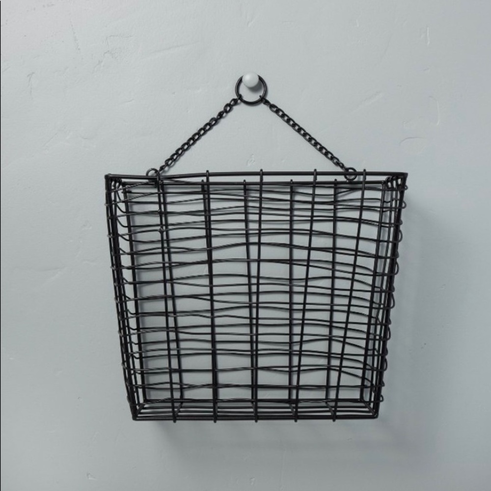 Hearth and Hand hanging metal wire basket